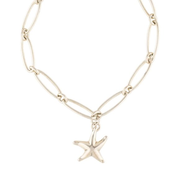 Tiffany & Co. Jewelry - TIFFANY & CO.  STERLING SILVER 925 STARFISH CHARM BRACELET